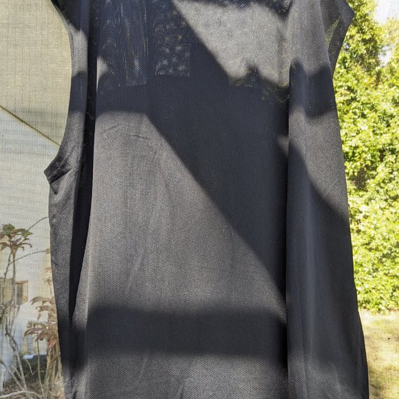 New Adidas B-Cool Black Basketball Jersey 2XT Tall - Picture 3 of 4